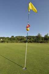 Obraz premium Golffahne