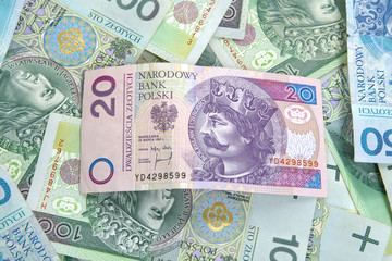 Fototapeta na wymiar Polish money