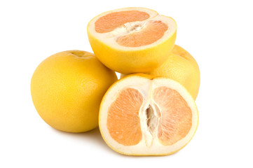 Ripe grapefruit