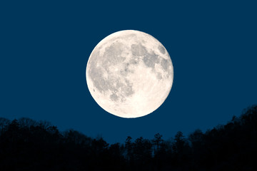 Fototapeta na wymiar Pełnia księżyca