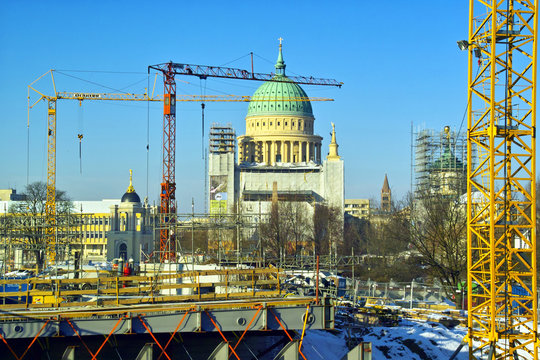Baustelle Alter Markt Potsdam