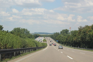 Autobahnfahrt