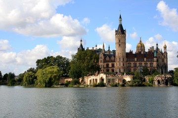 Obraz premium Schloss Schwerin