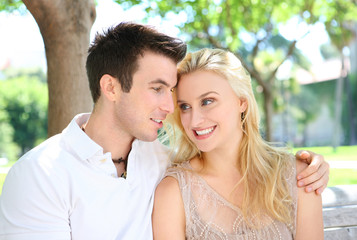 Fototapeta premium Attractive Couple in Love