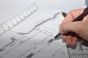 Bauplan, Zeichnung