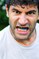 Obraz premium Kampfsportler - Kickboxer