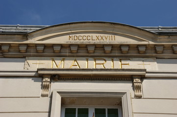 Obraz premium Façade d'une marie