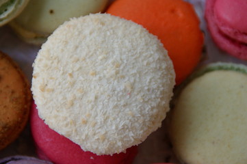 Macarons au coco