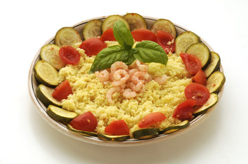 Cuscus ai gamberetti