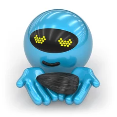Photo sur Plexiglas Robots jouet