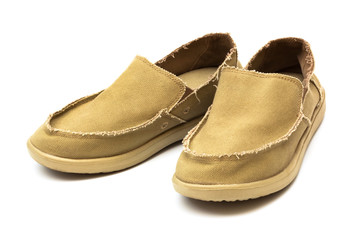 tarpaulin new moccasins