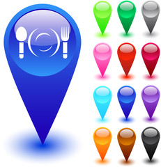 Dinner button.