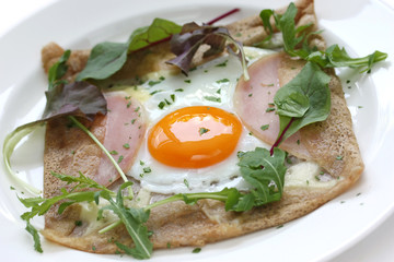Galette,　Brittany buckwheat crepe