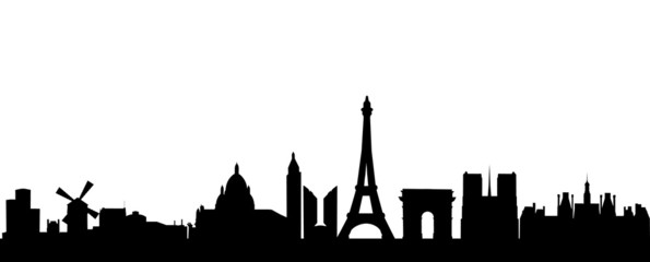 Obraz premium Paris Skyline