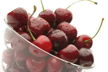 Cherries in bowl