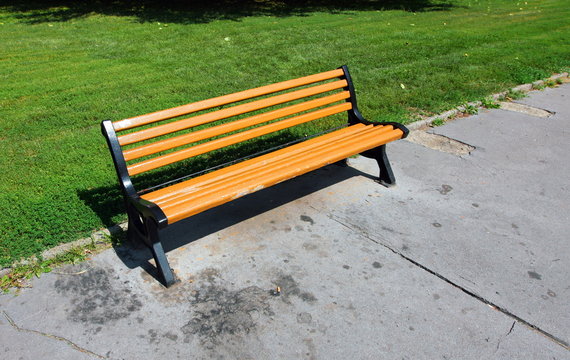 Wooden benche