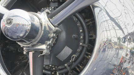 Flugzeug Motor
