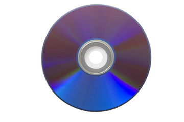 blank CD or DVD