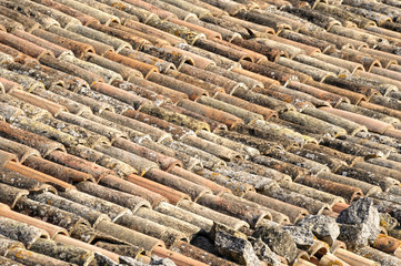 Tuiles classiques italiennes à Montebello