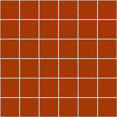 Seamless orange tiles with visible grain