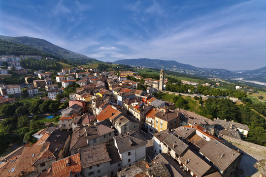Vista Castello di Bardi