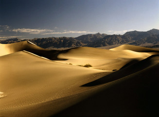 Fototapeta na wymiar Sand Dunes, Death Valley, California