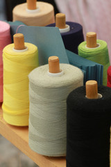 filo cotone colorato