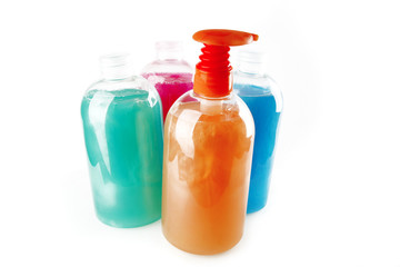 set of many clean soap