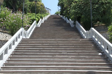 Agiou-Nikolaou-Treppe in Patras