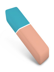 Gomme sur fond blanc 1