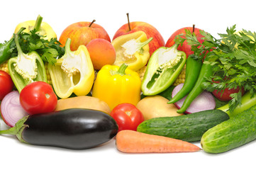 vegetables and fruits