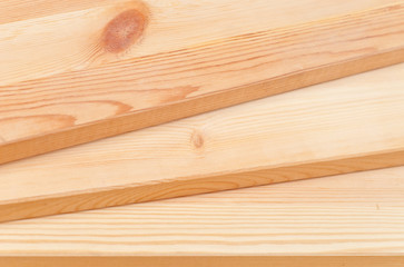 Staggered Pine Wood Planks Construction Background