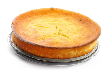 Käsekuchen auf dem Kuchenrost