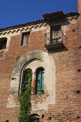 Fototapeta na wymiar Castle of La Rotta, Villastellone, Moncalieri (TO) 8