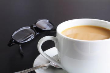cup of coffee in the office
