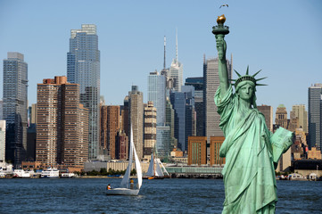 new york cityscape, tourism concept photograph - 24375394