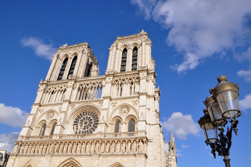 Fototapeta na wymiar Kathedrale Notre-Dame de Paris