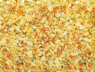 Ground mixed spices