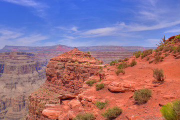HDR Guano Point at West Rim Grand Canyon
