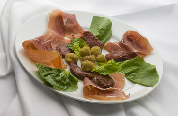 prosciutto dish
