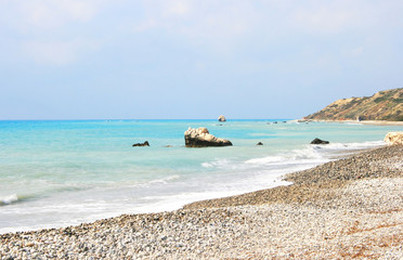 Aphrodite's legendary birthplace in Cyprus