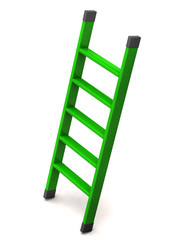 Green ladder