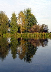 Havelufer im Havelland bei Brandenburg