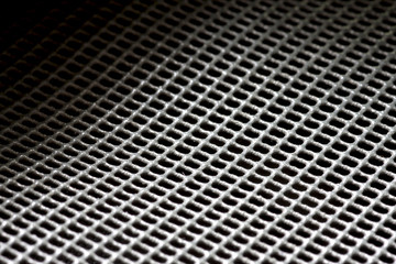 Black fabric texture closeup background