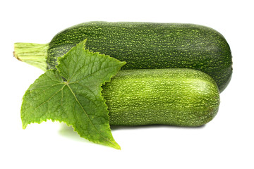 zucchin and leaf