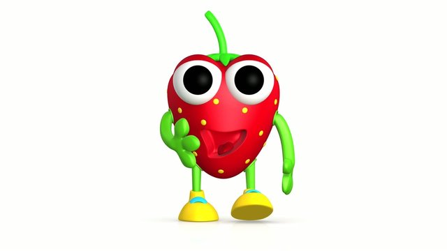 gehende Erdbeere