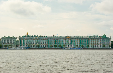 Hermitage view from Neva river