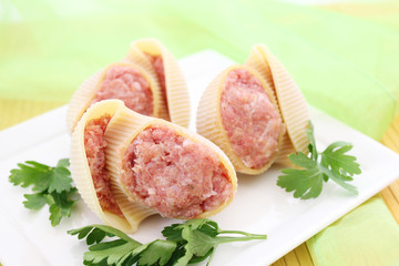 Nudeln mit Hackfleisch