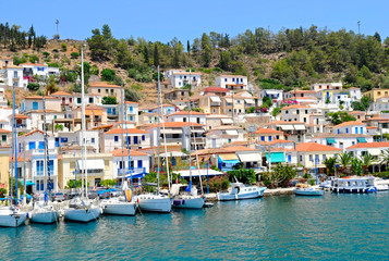 Fototapeta na wymiar greek island