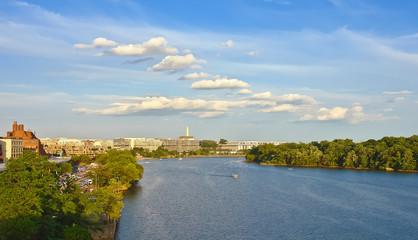 Potomac river, Washington DC - obrazy, fototapety, plakaty
